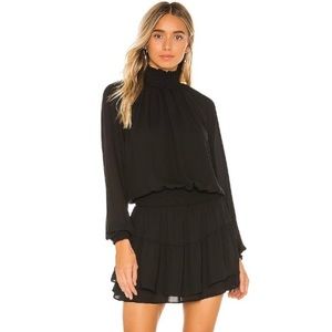 Krisa / Revolve Smocked Turtleneck Dress